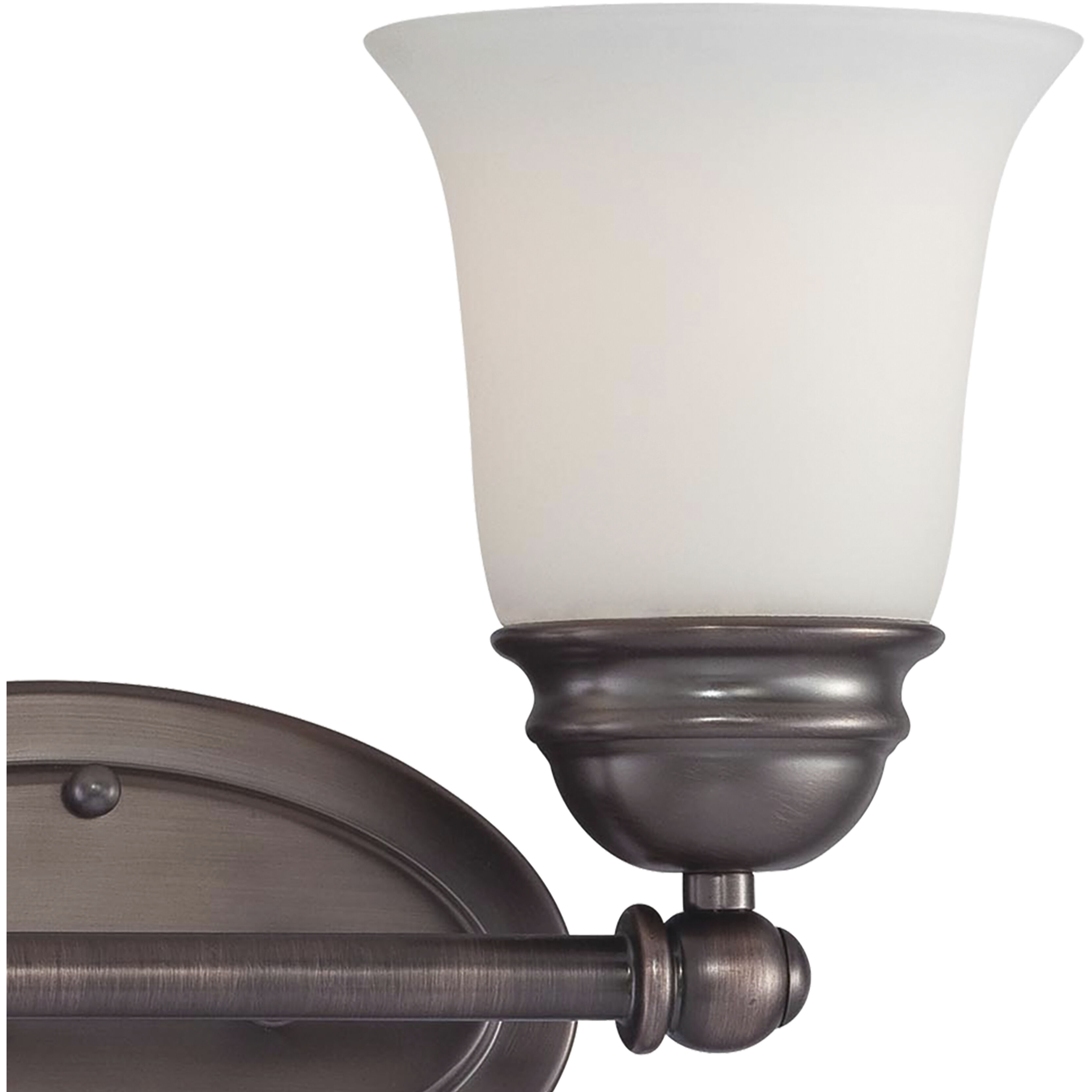 Bella 2 Light 13 inch Oil Rubbed Bronze Vanity Light Wall Light