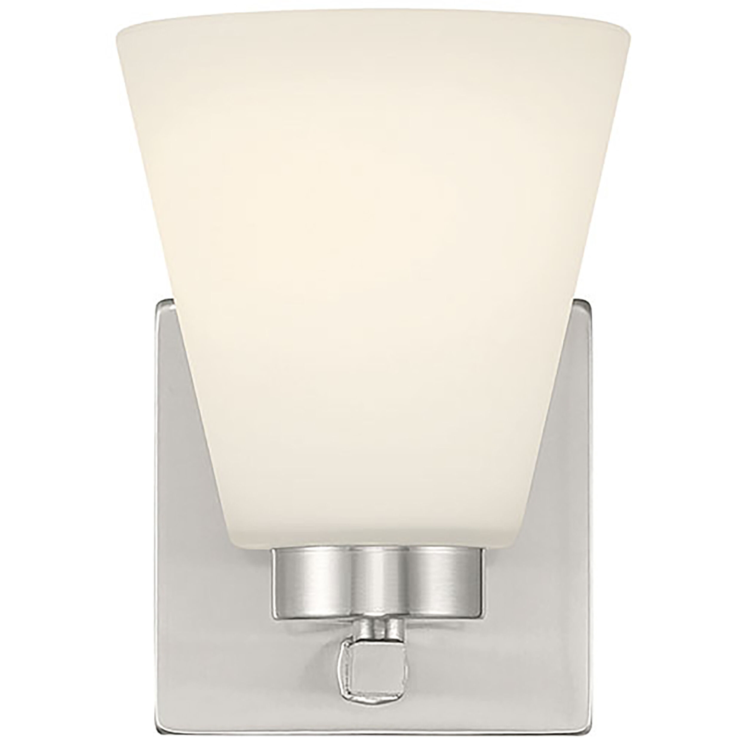 Strayhan 1 Light 5 inch Brushed Nickel Wall Sconce Wall Light