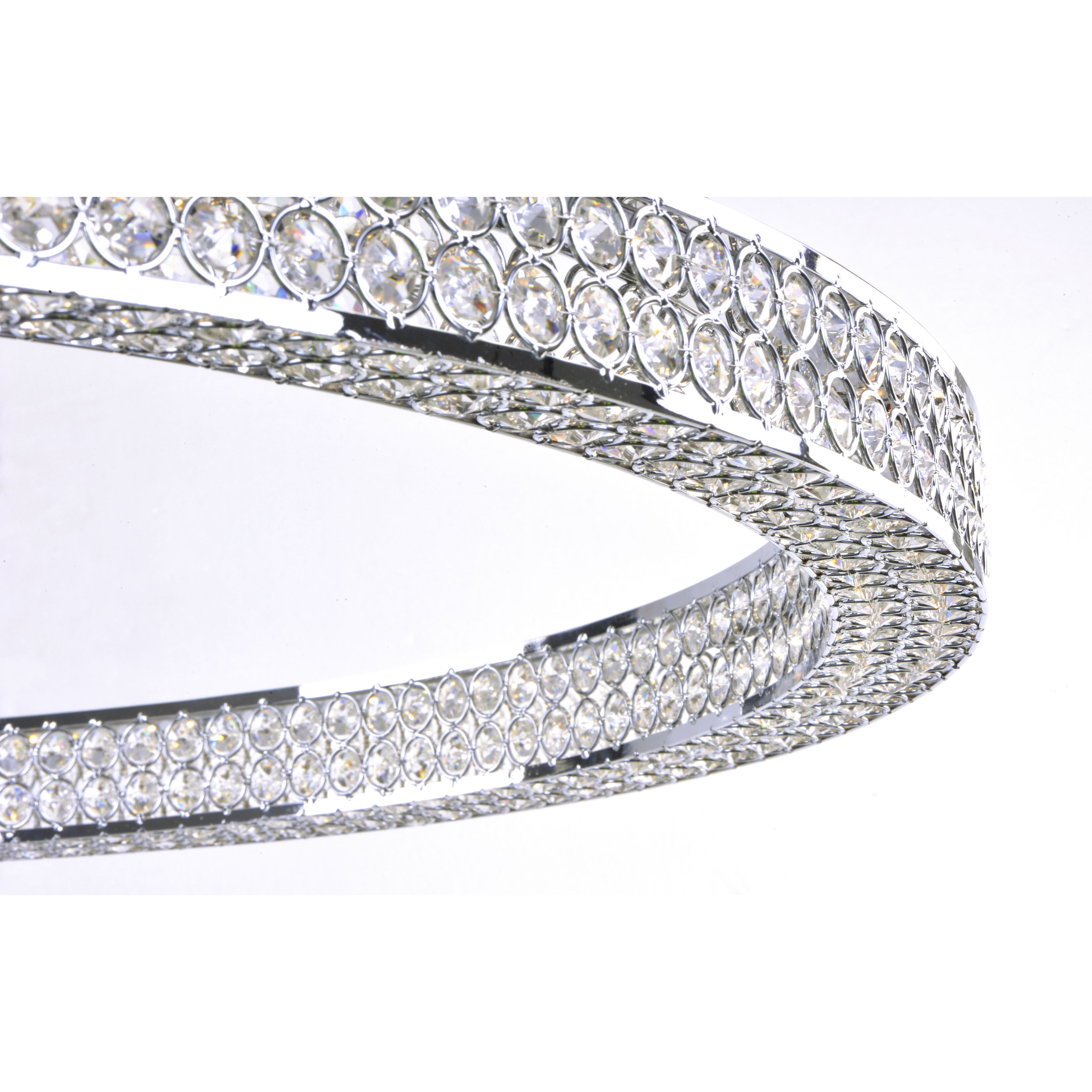 Eternity LED LED 20 inch Polished Chrome Foyer Pendant Ceiling Light