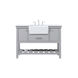 Clement 48 X 22 X 34 inch Grey Bathroom Vanity Cabinet