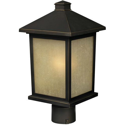 Holbrook 1 Light 19 inch Oil Rubbed Bronze Outdoor Post Mount Fixture
