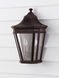 Cotswold Lane 2 Light 16 inch Grecian Bronze Outdoor Wall Lantern