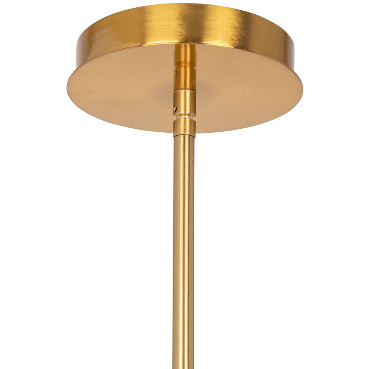 Aurelia LED 8 inch Brass Pendant Ceiling Light
