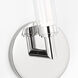 Sean Lavin Poza Sconce Wall Light in Polished Nickel