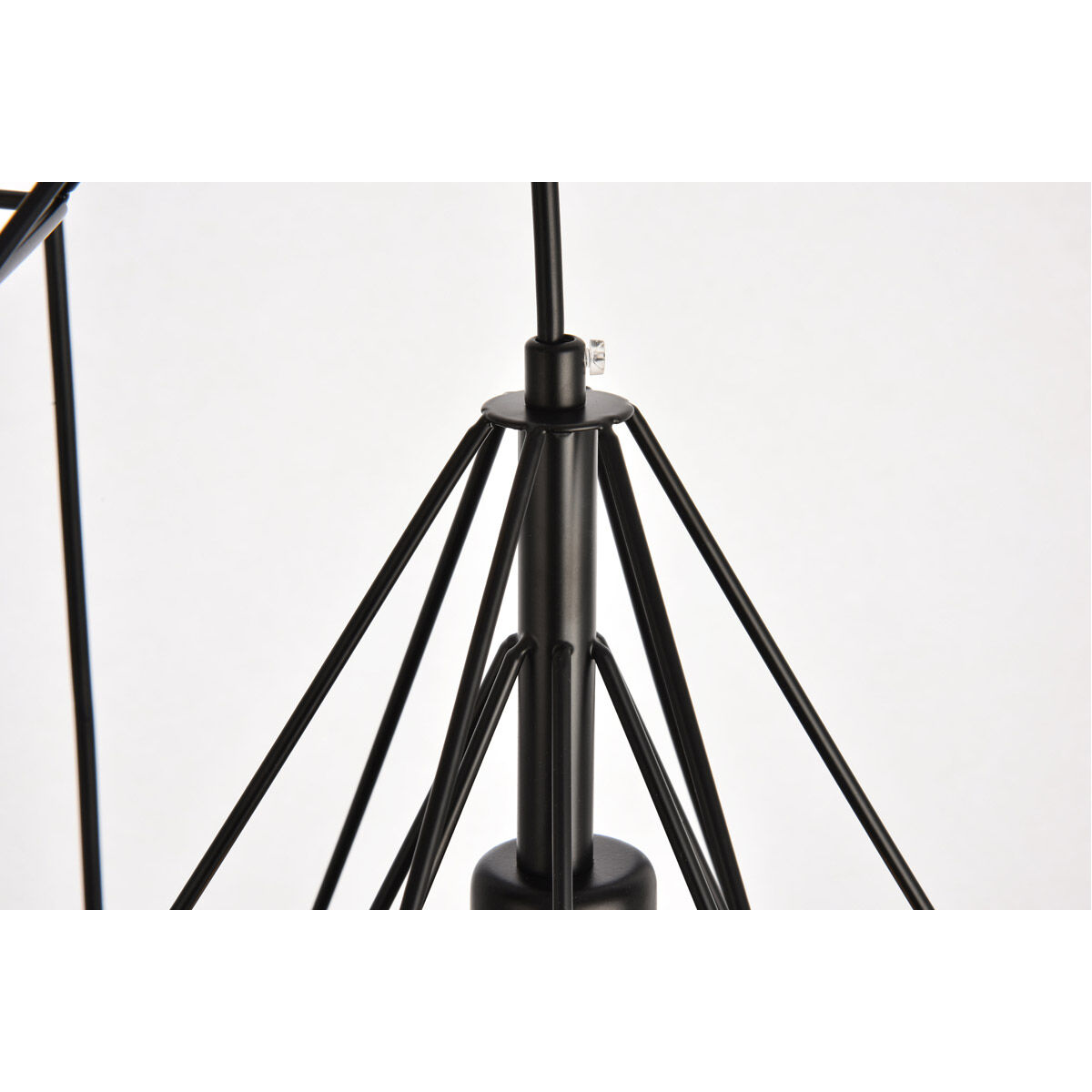 Jago 3 Light 18 inch Black Pendant Ceiling Light