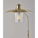 Kieran 57 inch 40.00 watt Antique Brass Floor Lamp Portable Light