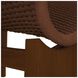 Savanna Brown Outdoor Accent Chair