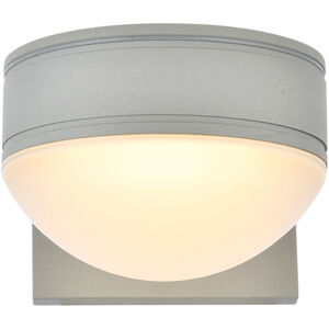 Raine Outdoor Wall Light in Silver