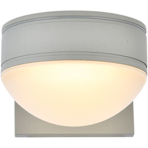 Raine Outdoor Wall Light in Silver