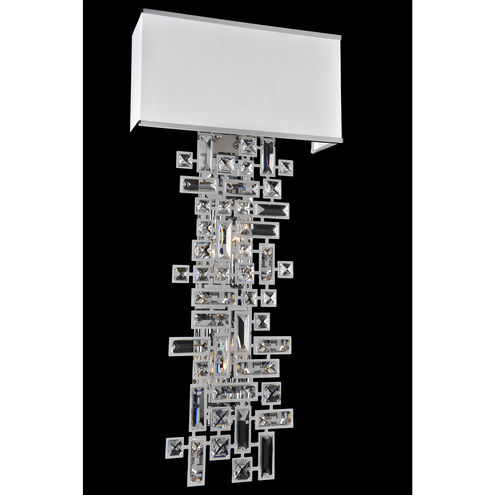 Vermeer Wall Sconce Wall Light in Chrome