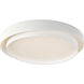 Ziggurat LED 31.5 inch White Flush Mount Ceiling Light