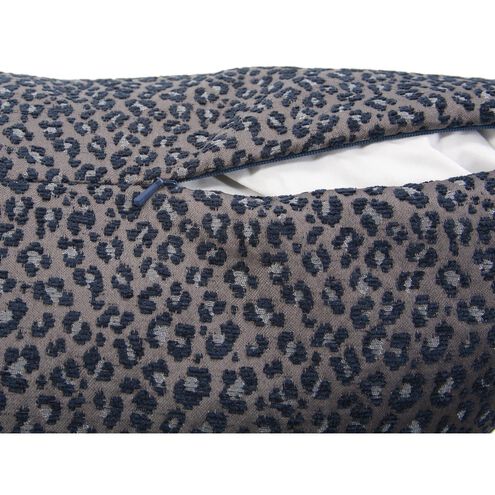 Lynx 20 inch Indigo Pillow