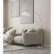 Delaney 76 inch 150.00 watt Antique Brass Arc Floor Lamp Portable Light
