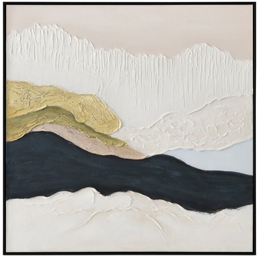 Elevate 40 X 40 inch Framed Painting