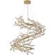 IMP Series 18 Light 30 inch Gold Chandelier Ceiling Light