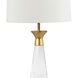 Starling 24 inch 150 watt Clear Table Lamp Portable Light