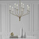Ian K. Fowler Belfair LED 36.25 inch Gilded Iron Two-Tier Chandelier Ceiling Light, Large