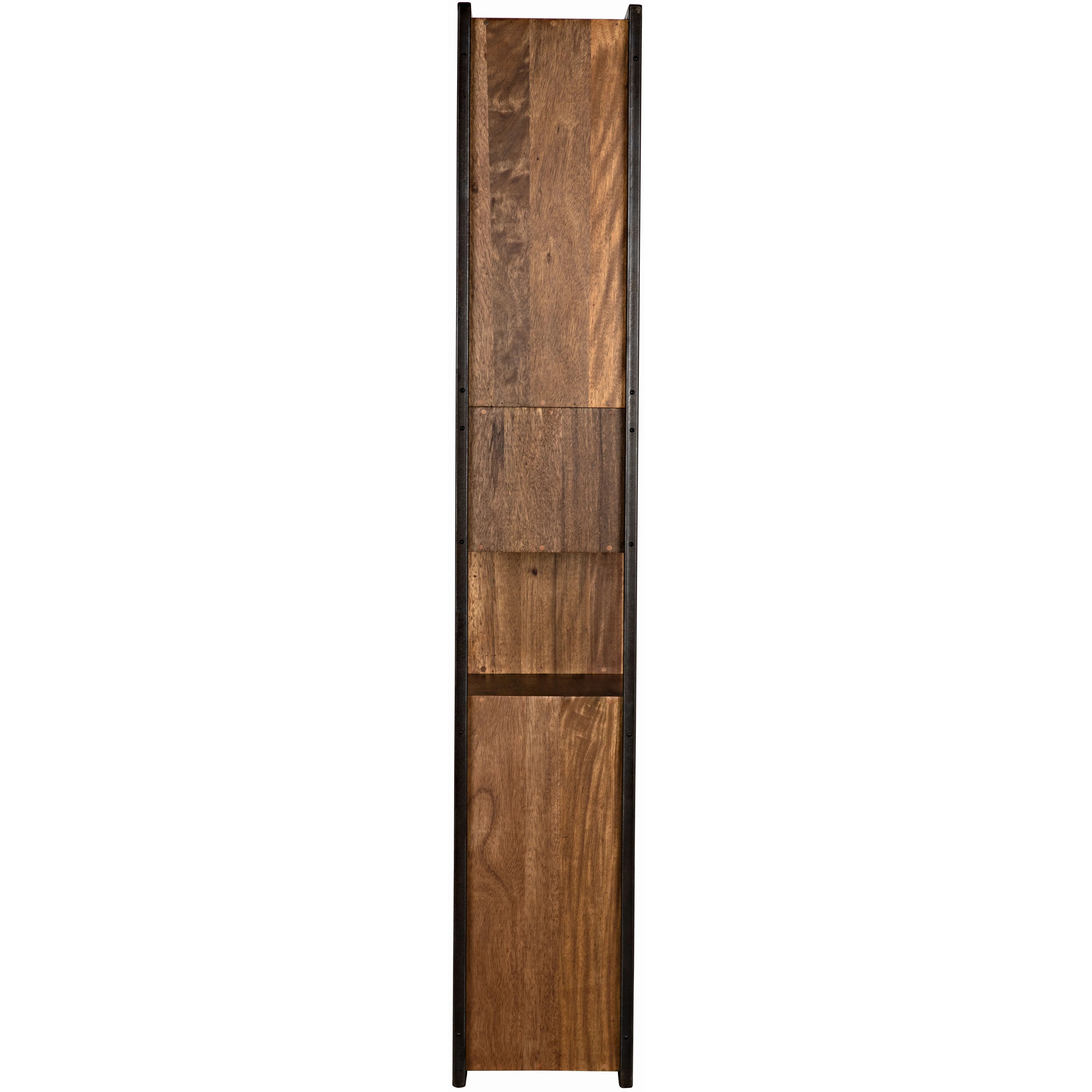 Bauhaus Dark Walnut Bookcase