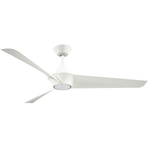 Emiko 56 inch White Ceiling Fan
