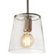 Netta 1 Light 8 inch Satin Nickel Mini Pendant Ceiling Light