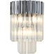 Canada 11 inch Chrome Wall Sconce Wall Light
