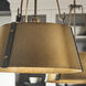 Cartwright 3 Light 19.5 inch Rustic Brass with Oil Rubbed Bronze Indoor Chandelier Ceiling Light
