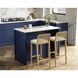 Porter Blue Kitchen Island in 48 in