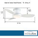 Concept II 44 inch White Ceiling Fan