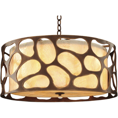 Gramercy 5 Light 24 inch Copper Patina Pendant Ceiling Light