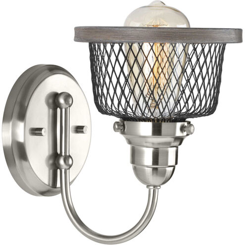 Tilley 1 Light 6.38 inch Brushed Nickel Bath Vanity Wall Light