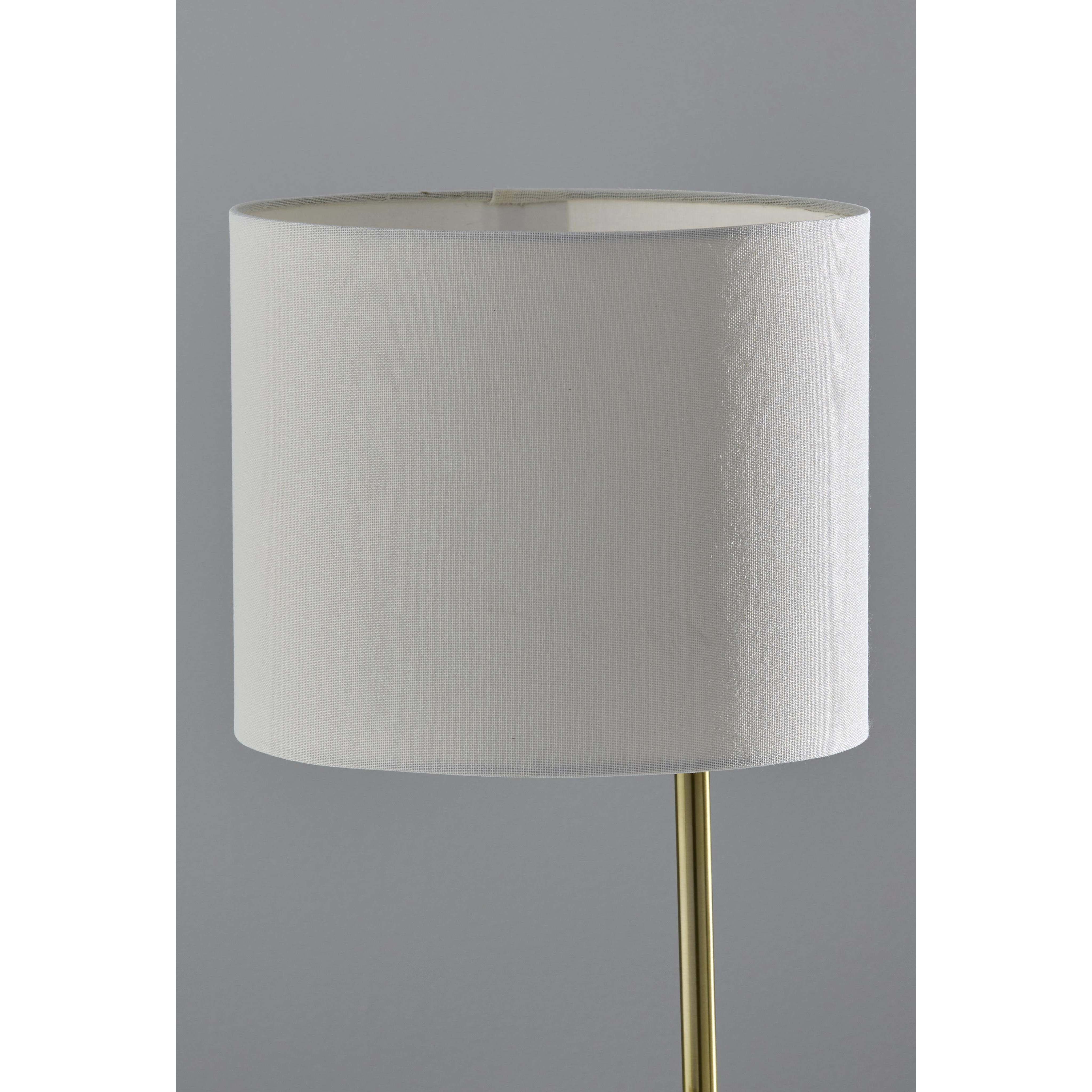 Wyatt 22 inch 60.00 watt Antique Brass Supercharger Desk Lamp Portable Light