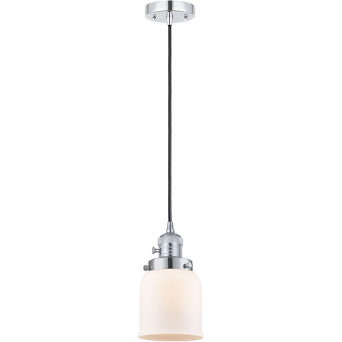 Franklin Restoration Bell LED 5 inch Polished Chrome Mini Pendant Ceiling Light