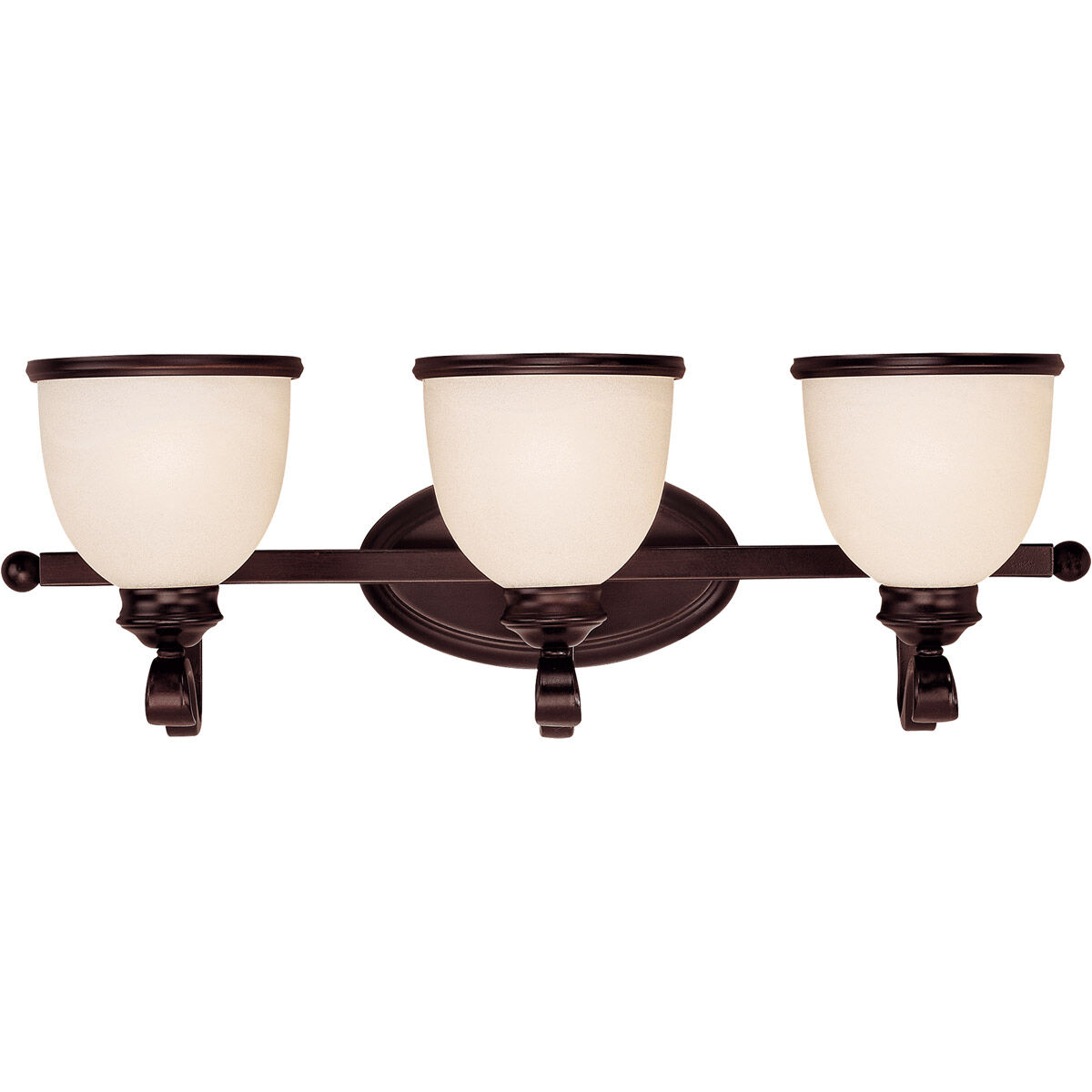 Willoughby 3 Light 25 inch English Bronze Bath Light Wall Light