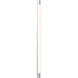 Keel LED 2 inch Bright Satin Aluminum Bath Bar Wall Light