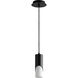 Ellipse LED 3 inch Black Pendant Ceiling Light