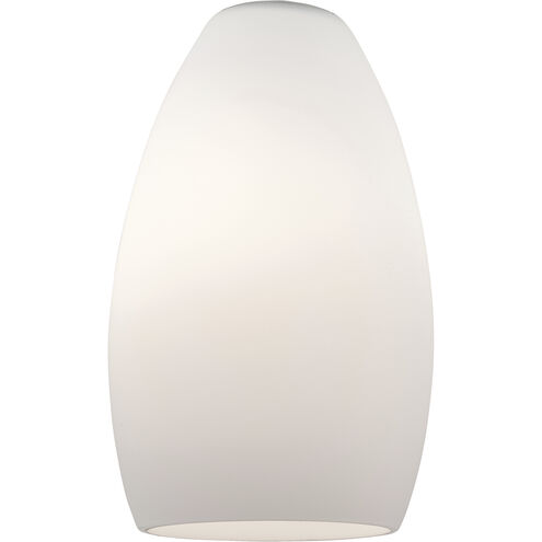 Inari Silk Glass 6 inch Pendant Glass Shade in Opal