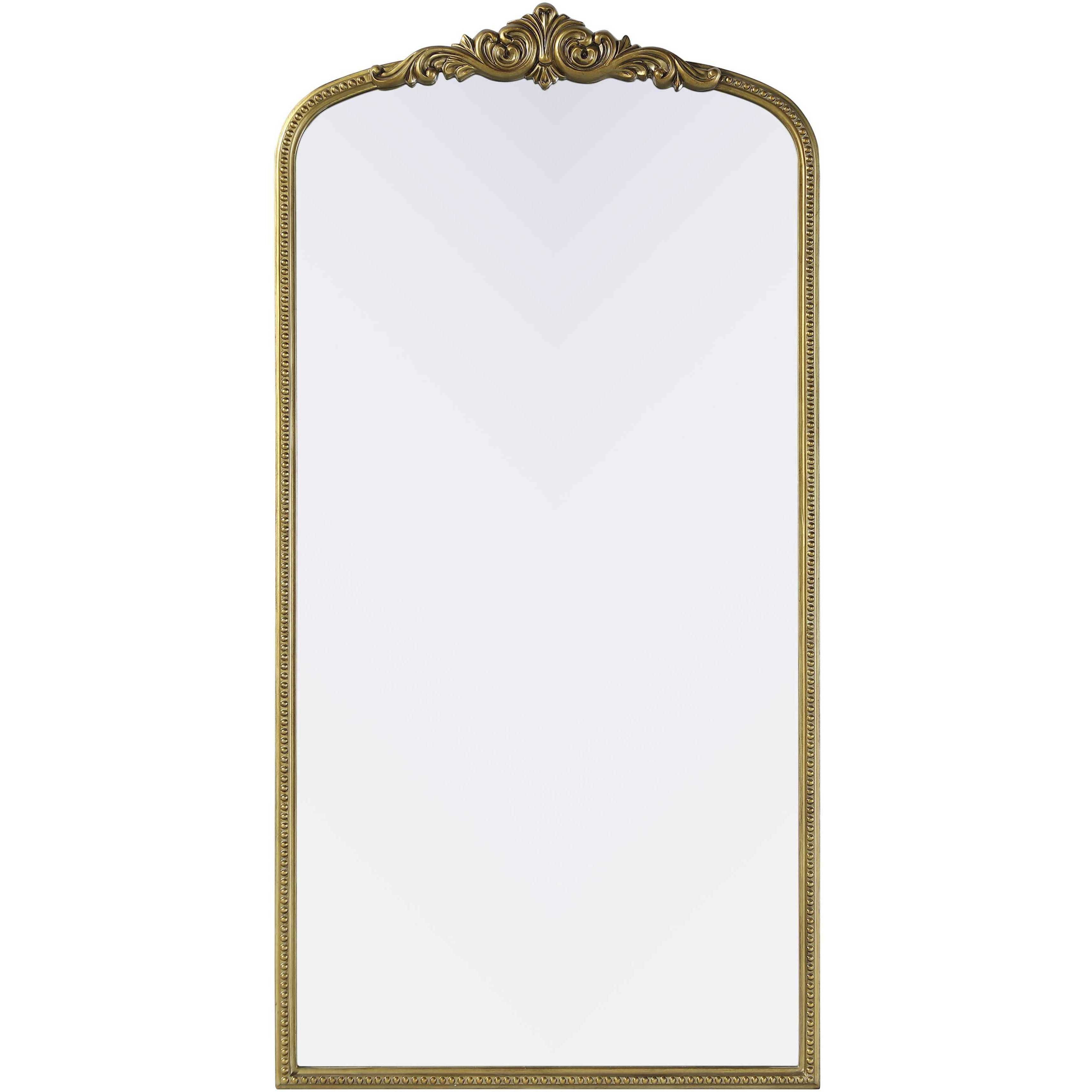 Naomi 72 X 36 inch Antique Brass Mirror