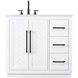 Chase 36 X 34 inch White Bathroom Vanity Cabinet