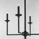 Eldorado 4 Light 22 inch Matte Black Chandelier Ceiling Light