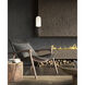 Jack 1 Light 4.75 inch Black Pendant Ceiling Light in White Cement