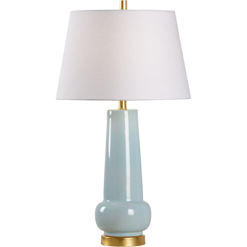 Wildwood 31 inch 100 watt Blue/Green Glaze Table Lamp Portable Light