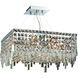 Maxime 12 Light 20 inch Chrome Dining Chandelier Ceiling Light in Royal Cut