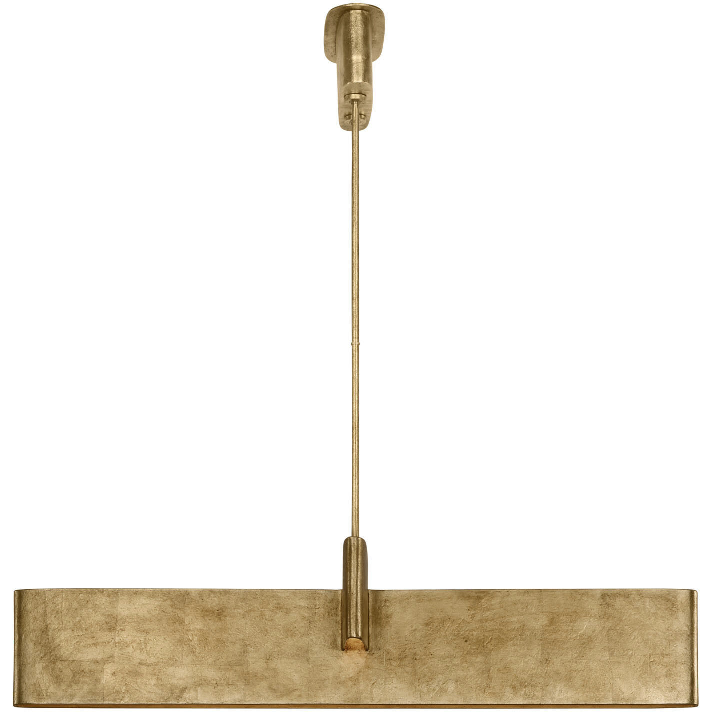 Kelly Wearstler Lotura LED 48 inch Museum Gild Intersecting Linear Pendant Ceiling Light