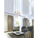 Carolina LED 32 inch Gold Leaf Down Chandelier Ceiling Light
