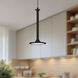 Alora Mood Issa Pendant Ceiling Light in Matte Black