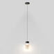 Highball LED 4.25 inch Gunmetal Mini Pendant Ceiling Light in Amber