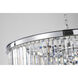 Canada 15 Light 32 inch Chrome Chandelier Ceiling Light