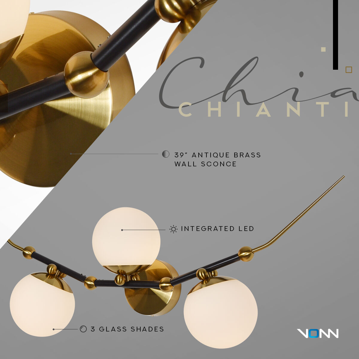 Artisan Collection/CHIANTI Series Wall Sconce Wall Light