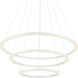 Chalice LED 31 inch White Chandelier Ceiling Light