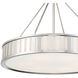 Kendal 6 Light 28 inch Polished Nickel Chandelier Ceiling Light